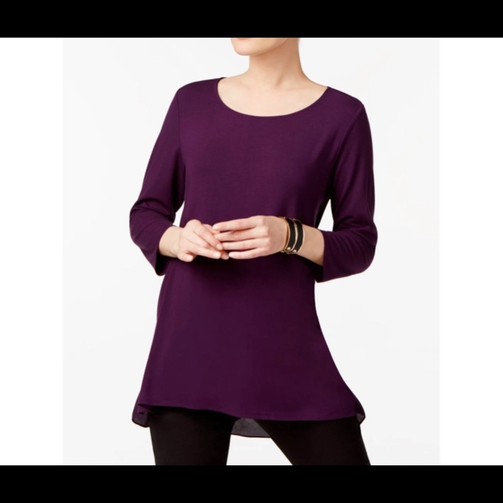 Purple Alfani blouse